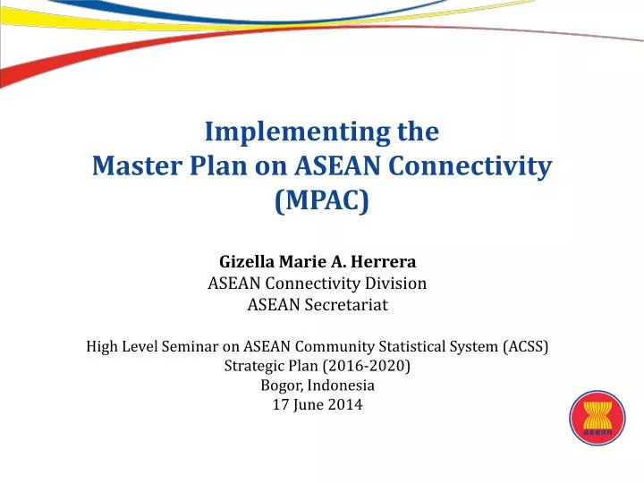 implementing the master plan on asean connectivity mpac