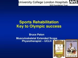 Sports Rehabilitation Key to Olympic success