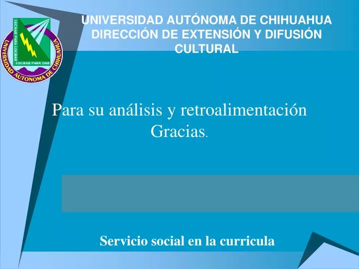 universidad aut noma de chihuahua direcci n de extensi n y difusi n cultural