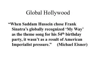 Global Hollywood