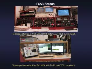 TCS3 Status