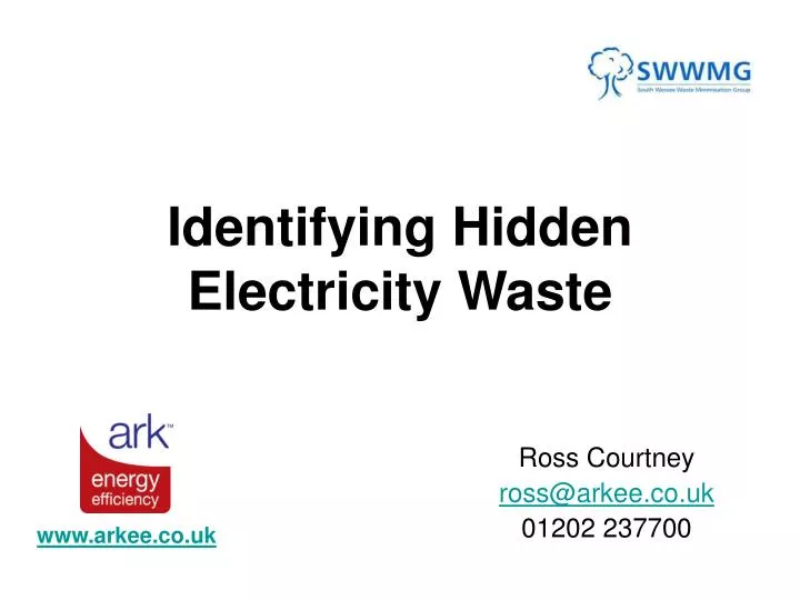 identifying hidden electricity waste