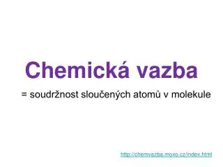 chemick vazba