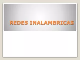 redes inalambricas
