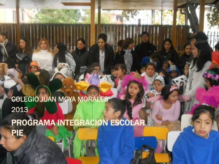 colegio juan moya morales 2013