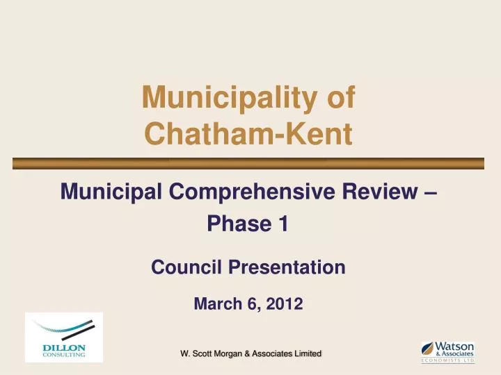 municipality of chatham kent
