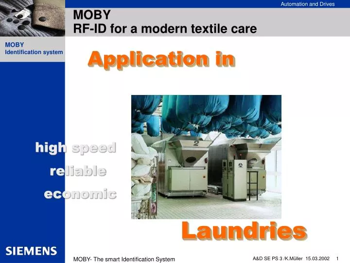 moby rf id for a modern textile care
