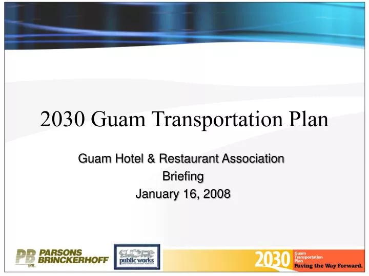 2030 guam transportation plan