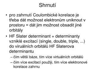 shrnut