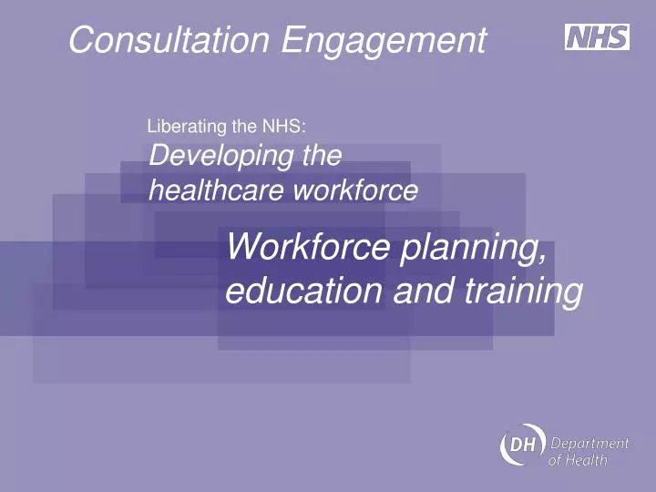liberating the nhs developing the healthcare workforce