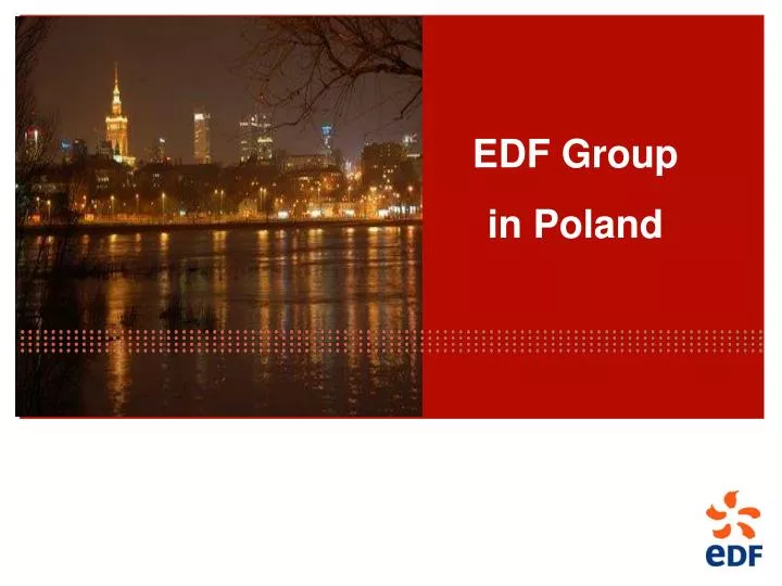edf group in poland