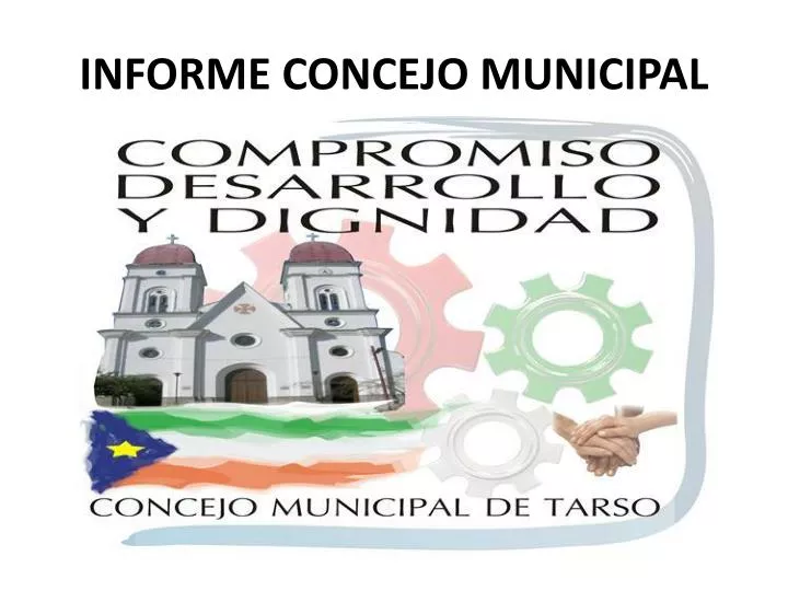 informe concejo municipal