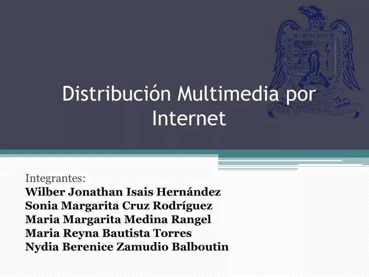 distribuci n multimedia por internet