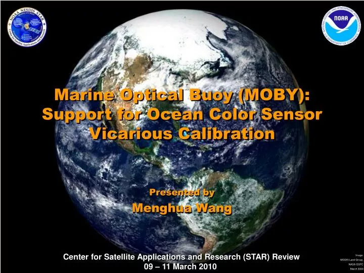 marine optical buoy moby support for ocean color sensor vicarious calibration