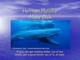 Herman Melville Moby Dick