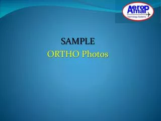 SAMPLE ORTHO Photos