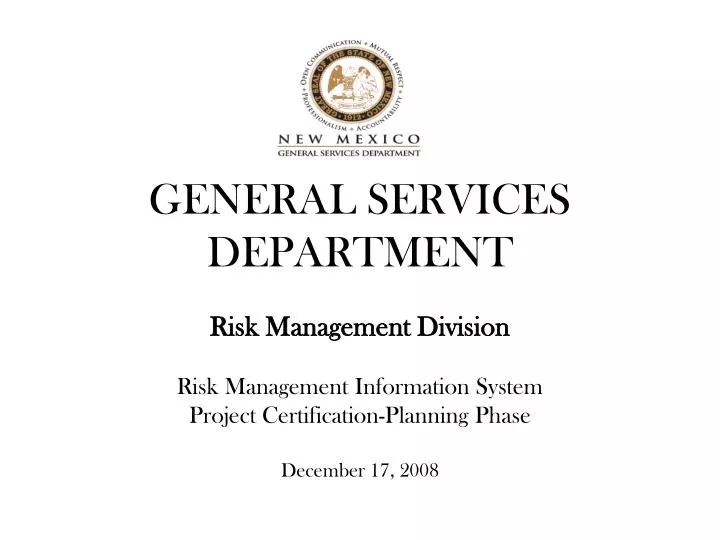 general services department