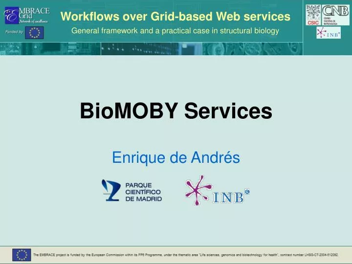 biomoby services