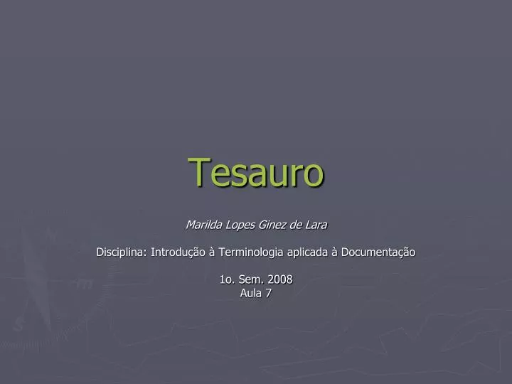 tesauro