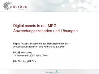 digital assets in der mpg anwendungsszenarien und l sungen