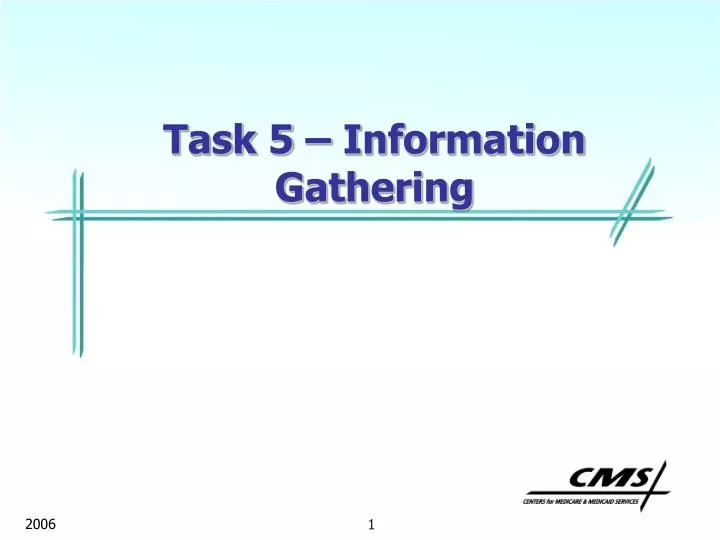 task 5 information gathering