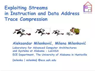 Exploiting Streams in Instruction and Data Address Trace Compression