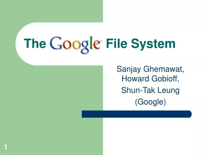the file system