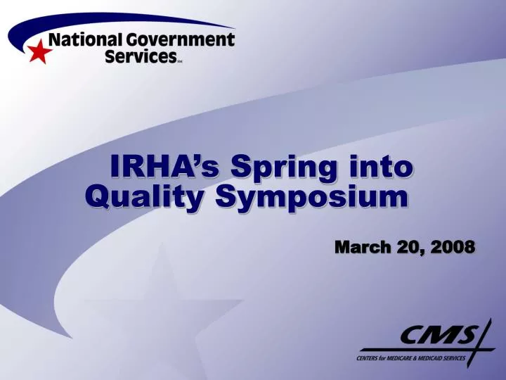 irha s spring into quality symposium