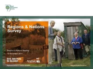 Regions &amp; Nations Survey