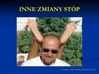 klinika ortopedii dzieci cej pam