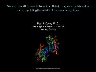 Metabotropic Glutamate 5 Receptors: Role in drug self-administration