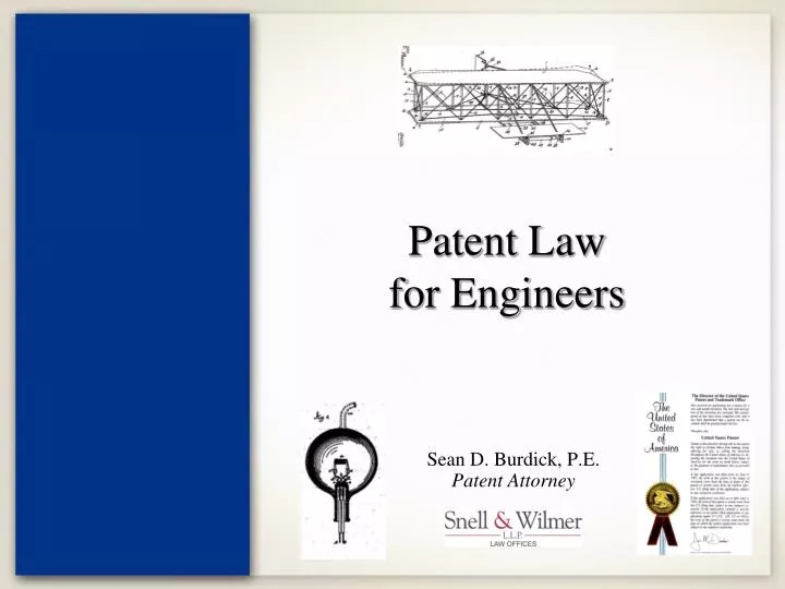 patent law for engineers