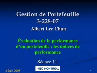 gestion de portefeuille 3 228 07 albert lee chun