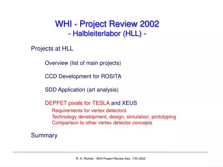 whi project review 2002 halbleiterlabor hll