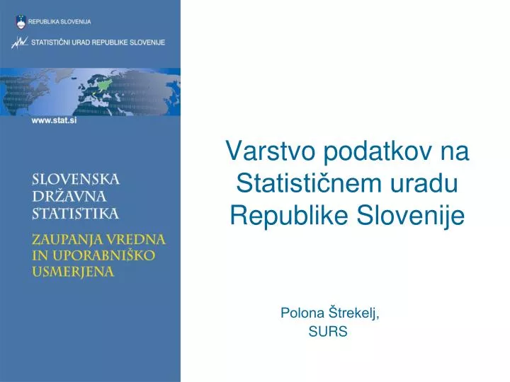 varstvo podatkov na statisti nem uradu republike slovenije