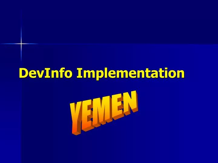 devinfo implementation
