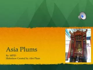 Asia Plums