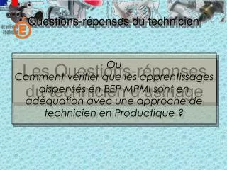 questions r ponses du technicien