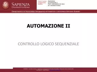 automazione ii