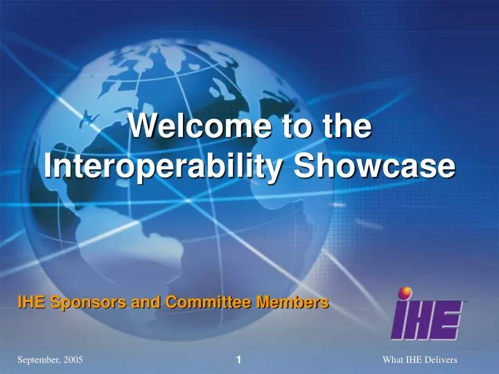 welcome to the interoperability showcase