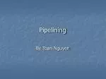 Pipelining - slide 1