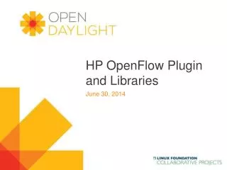 HP OpenFlow Plugin and Libraries