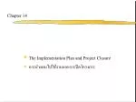 Chapter 14 - slide 1