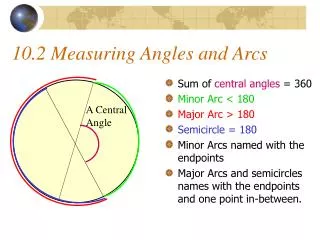 10 2 measuring angles and arcs