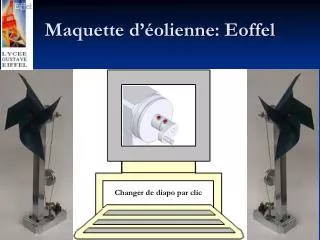 maquette d olienne eoffel