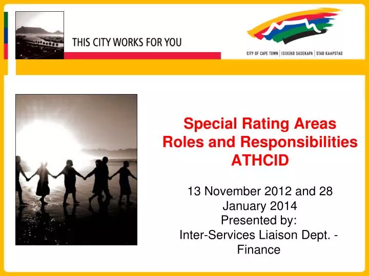 special rating areas roles and responsibilities athcid