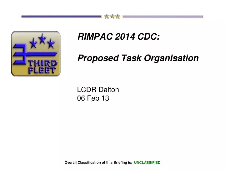 rimpac 2014 cdc proposed task organisation lcdr dalton 06 feb 13