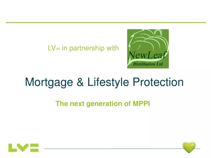 mortgage lifestyle protection