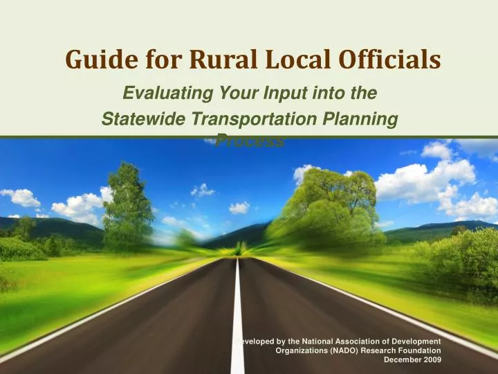 guide for rural local officials