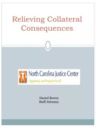 Relieving Collateral Consequences